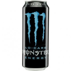 MONSTER Lo-carb bebida energetica con taurina y ginseng lata 50 cl